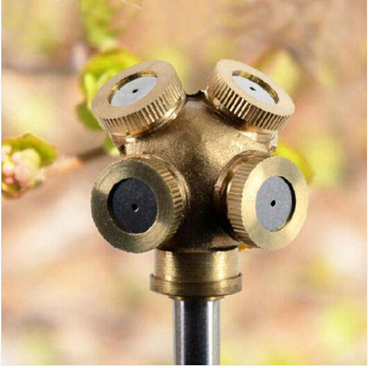 Hot Whiolesales Free shipping 2019 1/4 Inch 4 Hole Brass Spray Nozzle Garden Sprinklers Irrigation Fitting, Multicolor
Hot Whiolesales Free shipping 2019 1/4 Inch 4 Hole Brass Spray Nozzle Garden Sprinklers Irrigation Fitting, Multicolor