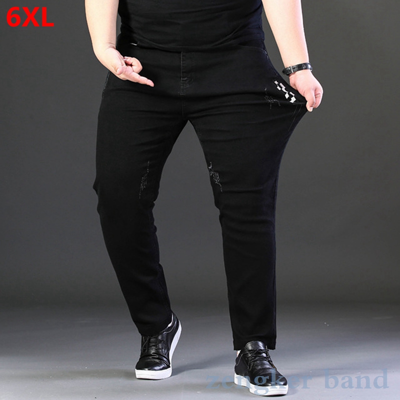 Spring tide men's embroidery black jeans men's pants black large size oversized pants 6XL
Spring tide men's embroidery black jeans men's pants black large size oversized pants 6XL
