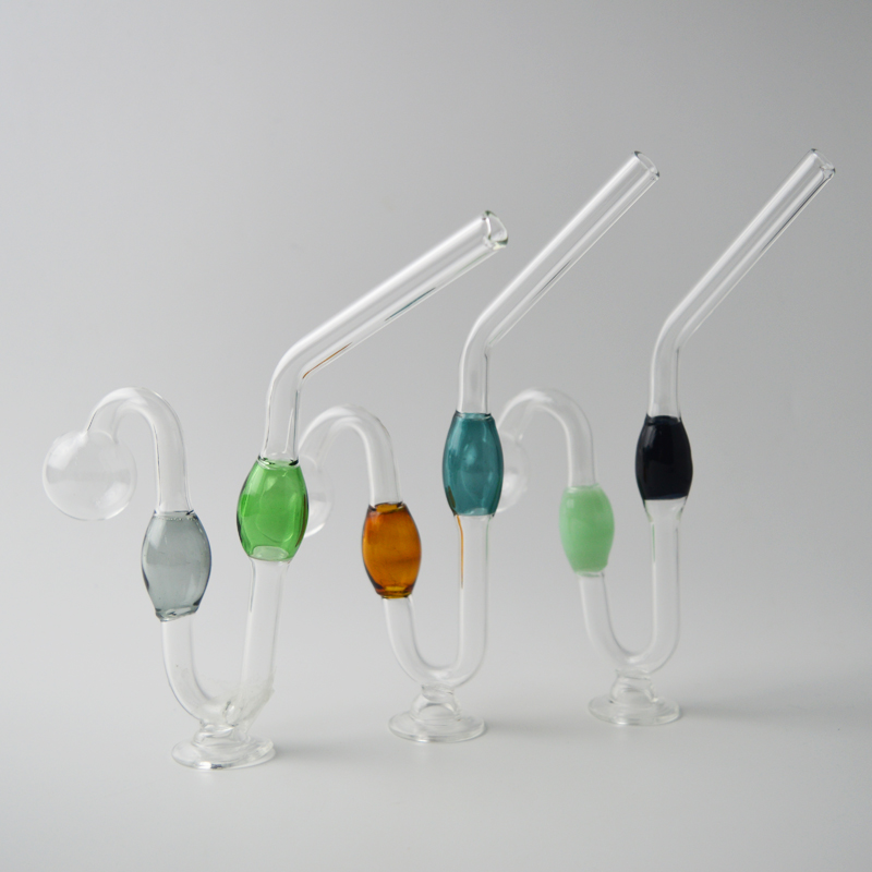 Stand Oil Burner Glass Pipes Colorful Snakelike Glass Smoking Pipe Thickness Tobacco Pipes 6.5"*5.5" Wide Smoking Accessories
Stand Oil Burner Glass Pipes Colorful Snakelike Glass Smoking Pipe Thickness Tobacco Pipes 6.5"*5.5" Wide Smoking Accessories