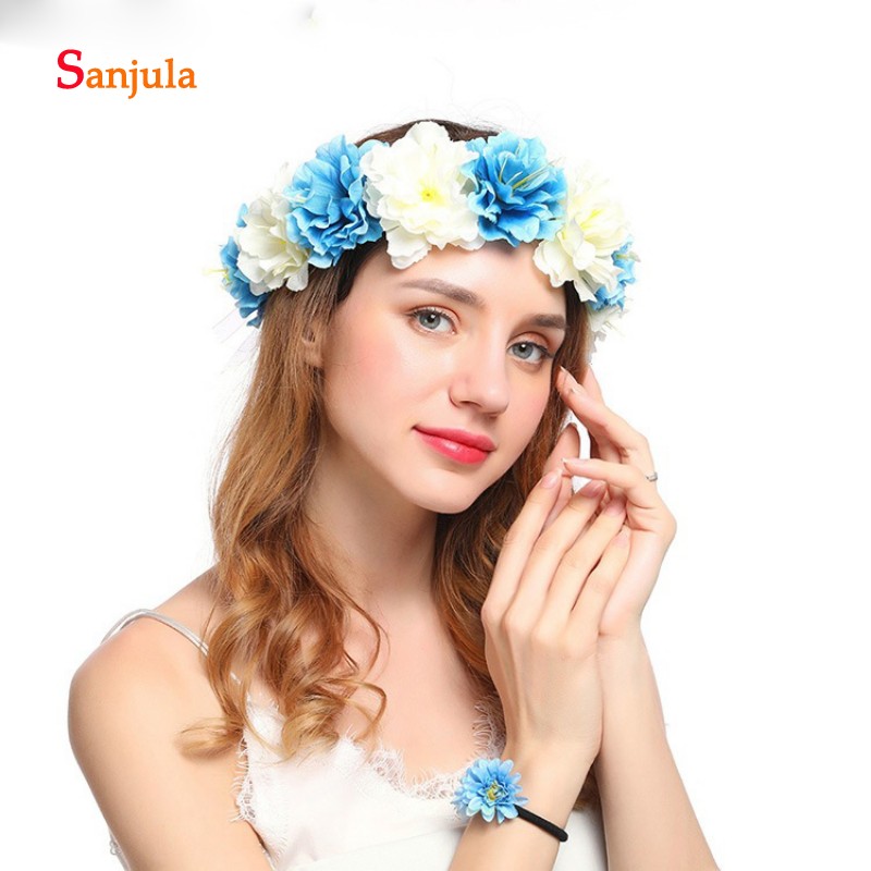 Color Mixture Flora Garland Bridal Headband Layers Flower Artificial Wedding Hair Accessories accessoires de mariage HG08
Color Mixture Flora Garland Bridal Headband Layers Flower Artificial Wedding Hair Accessories accessoires de mariage HG08