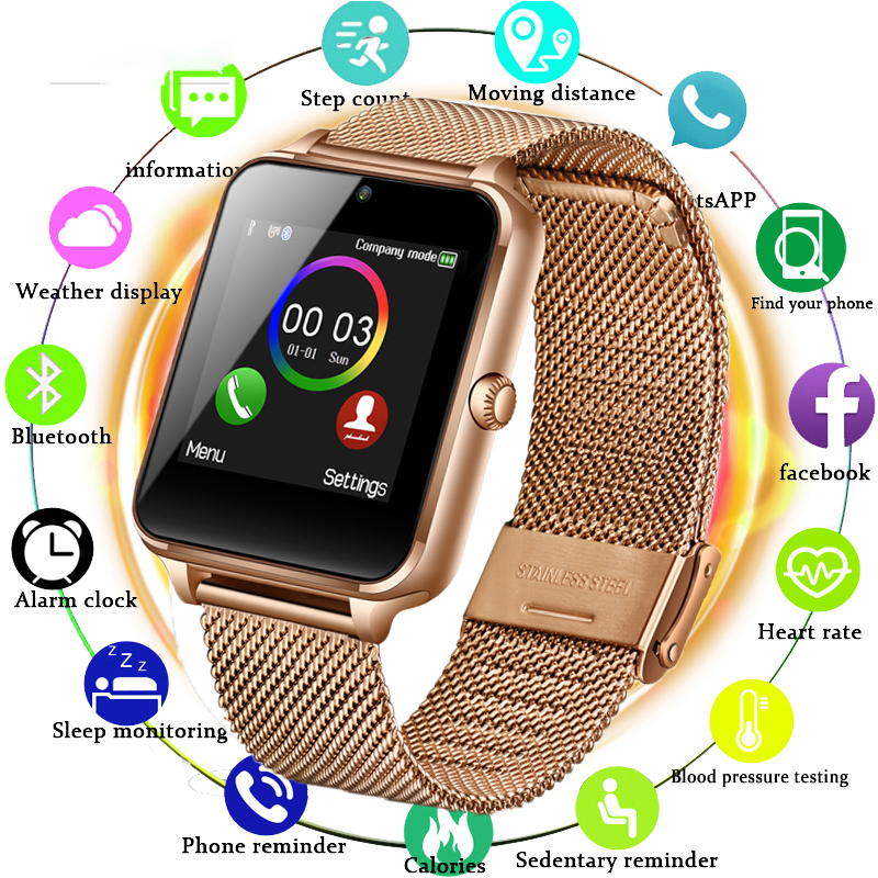 Bluetooth Smart Watch Plus Metal Strap Bluetooth Wrist Smartwatch Support Sim TF Card Android IOS Smart Watch hot
Bluetooth Smart Watch Plus Metal Strap Bluetooth Wrist Smartwatch Support Sim TF Card Android IOS Smart Watch hot