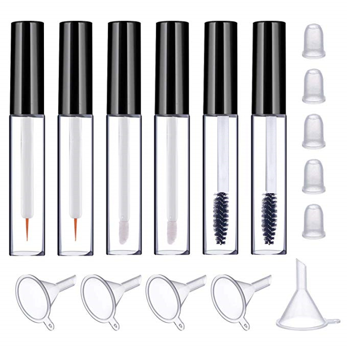 50pcs/lot 10ml Empty Mascara Tube Eyeliner Bottle Clear Lip Gloss Waterproof Vials Containers
50pcs/lot 10ml Empty Mascara Tube Eyeliner Bottle Clear Lip Gloss Waterproof Vials Containers