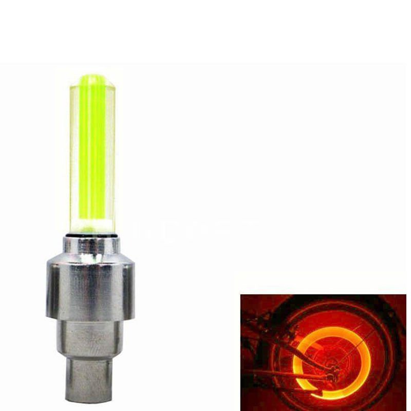 Bicycle Car LED Light Tyre Valve Cap Motorcycle Bicycles Flash Lighting Mountain Bike Cycling Tyre Wheel Lights Leds Neon Lamp