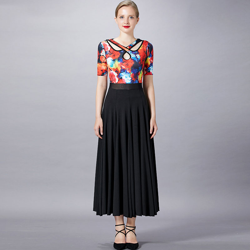 Ballroom Dance Dress Women Printing Standard Dance Waltz Tango Foxtrot Practice Wear Performance Clothing Customized DC3576, Black
Ballroom Dance Dress Women Printing Standard Dance Waltz Tango Foxtrot Practice Wear Performance Clothing Customized DC3576, Black