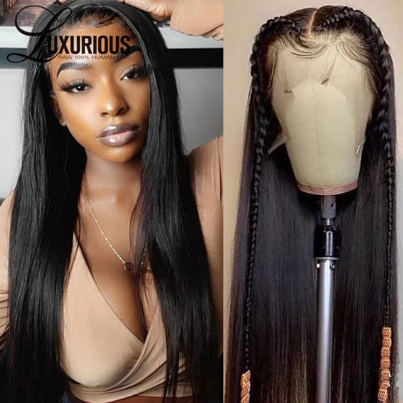 13x3 Long Straight Human Hair Wigs For Women Bleached Knots Closure Wig Brazilian Remy Hair Lace Front Human Wigs, As pic
13x3 Long Straight Human Hair Wigs For Women Bleached Knots Closure Wig Brazilian Remy Hair Lace Front Human Wigs, As pic