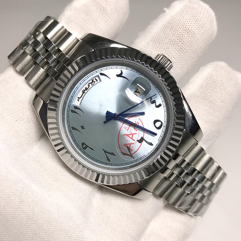 Hot Good Quality Men's Sport Watch 18K Gold DAYDATE Series 40MM Gold Dial 2813 High Quality Automatic Movement Sapphire Original Clasp, 04 
Hot Good Quality Men's Sport Watch 18K Gold DAYDATE Series 40MM Gold Dial 2813 High Quality Automatic Movement Sapphire Original Clasp, 04