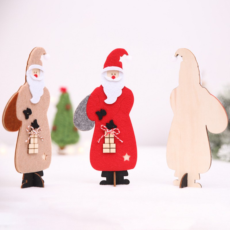 Christmas Festival Creative Decorations DIY Wooden Felt Cloth Santa Claus Arrangement crafts Hotel Bar Table Decoration
Christmas Festival Creative Decorations DIY Wooden Felt Cloth Santa Claus Arrangement crafts Hotel Bar Table Decoration