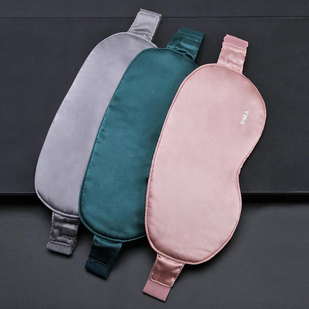 USB Charging Smooth Sleep Masks Blindfold Sleeping Eye Mask Eyeshade Cover Shade Eye Patch Eyepatch for Travel Rest Alleviate Fatigue