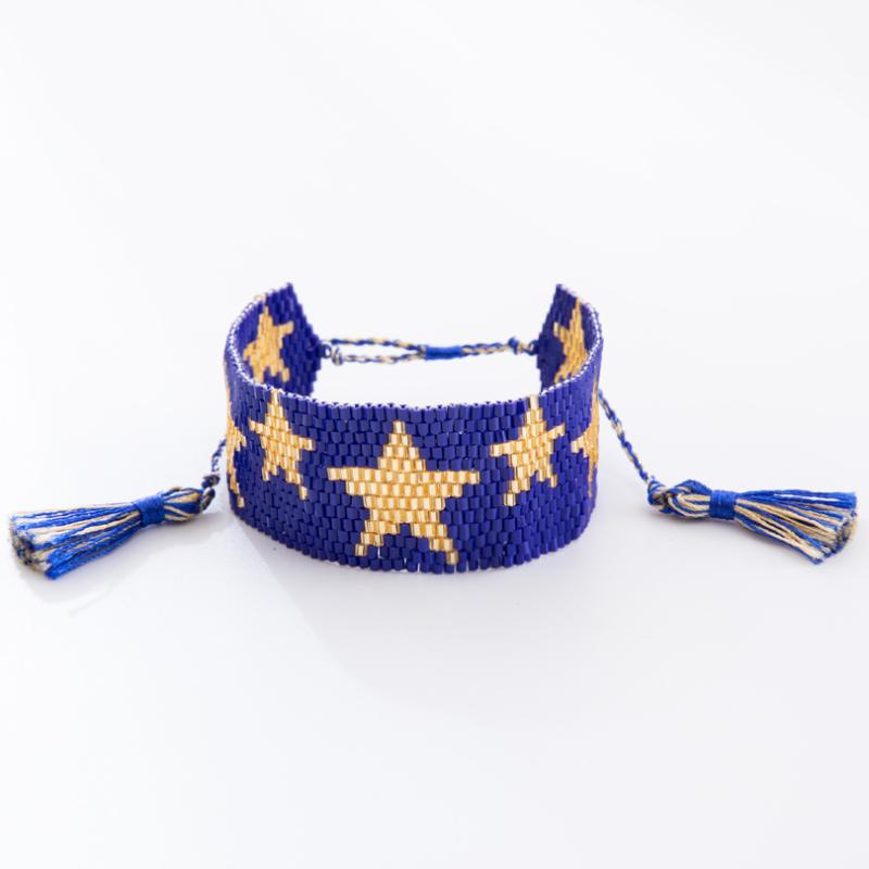 Link, Chain G.YCX Boho Rock Seed Beads Star Friendship Bracelets Men Women Delica Miyuki Woven Tassel Statement Pulseiras
Link, Chain G.YCX Boho Rock Seed Beads Star Friendship Bracelets Men Women Delica Miyuki Woven Tassel Statement Pulseiras