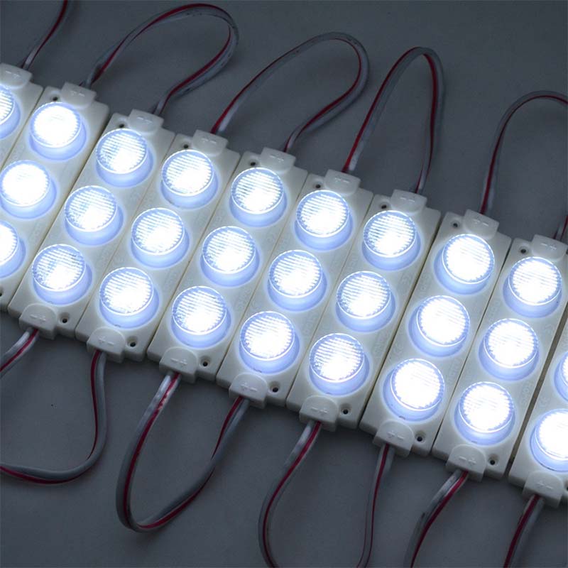 LED Module Lights 3W DC12V 3led SMD3030 Waterproof LED Module lighting with lens Led Sign Backlights For Channel Letters