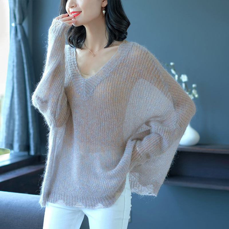 Sweaters Women Winter 2019 Autumn Knit Pullover Clothes Women Sweater Oversize Sexy V Neck Women' Jumper Long Sleeve Pullovers, Blue
Sweaters Women Winter 2019 Autumn Knit Pullover Clothes Women Sweater Oversize Sexy V Neck Women' Jumper Long Sleeve Pullovers, Blue