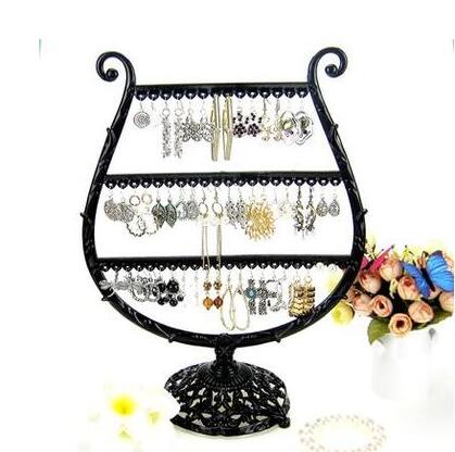 6style Wine Lyra Glass Jewelry Display Stand Holder Earring Display Iron Wall Frame Necklace Holder Accessories Base Storage Dro 1pc C172
6style Wine Lyra Glass Jewelry Display Stand Holder Earring Display Iron Wall Frame Necklace Holder Accessories Base Storage Dro 1pc C172