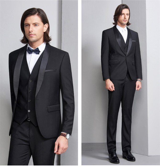 Handsome Groomsmen Wool blend Groom Tuxedos Mens Wedding Dress Man Jacket Blazer Prom Dinner 3 Piece Suit(Jacket+Pants+Tie+Vest) AA159, Same as image
Handsome Groomsmen Wool blend Groom Tuxedos Mens Wedding Dress Man Jacket Blazer Prom Dinner 3 Piece Suit(Jacket+Pants+Tie+Vest) AA159, Same as image