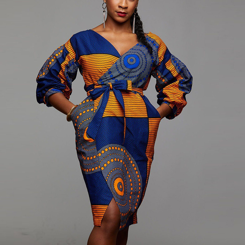 African Dresses Women Evening Party Dashiki Bazin African Clothes Traditional Floral Print Dress Women Robe Africaine
African Dresses Women Evening Party Dashiki Bazin African Clothes Traditional Floral Print Dress Women Robe Africaine