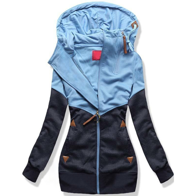 Surmiitro Spring Women Jacket 2019 Autumn Winter Oversized Hooded Sweatshirt Zipper Hoodies Plus Size Coat Female Sweat Femme T200102