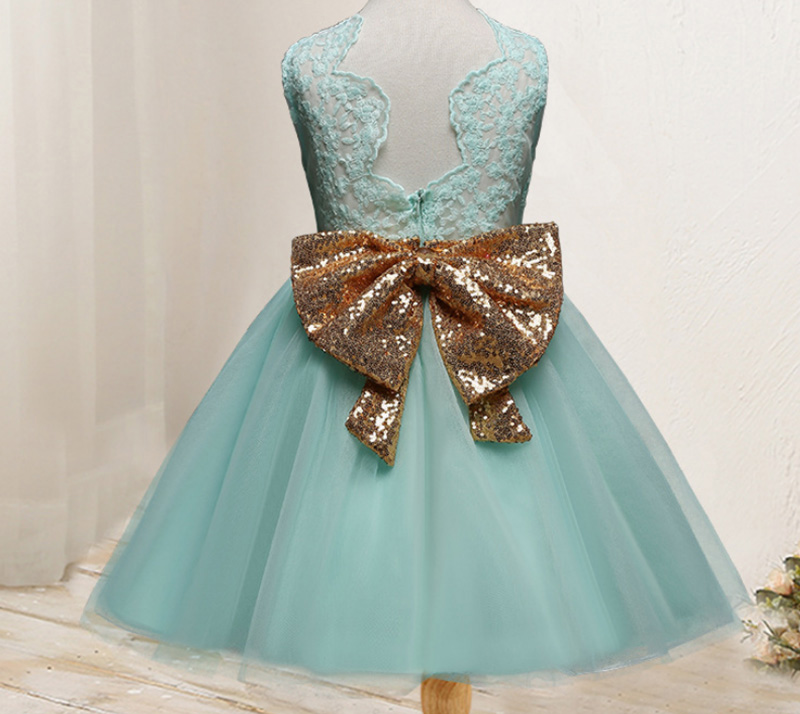 2020 Fashion Baby Girls Princess Designed Tutu Fluffy Party Dress Sleeveless Backless Cute Clothing Children Wedding Party Gifts