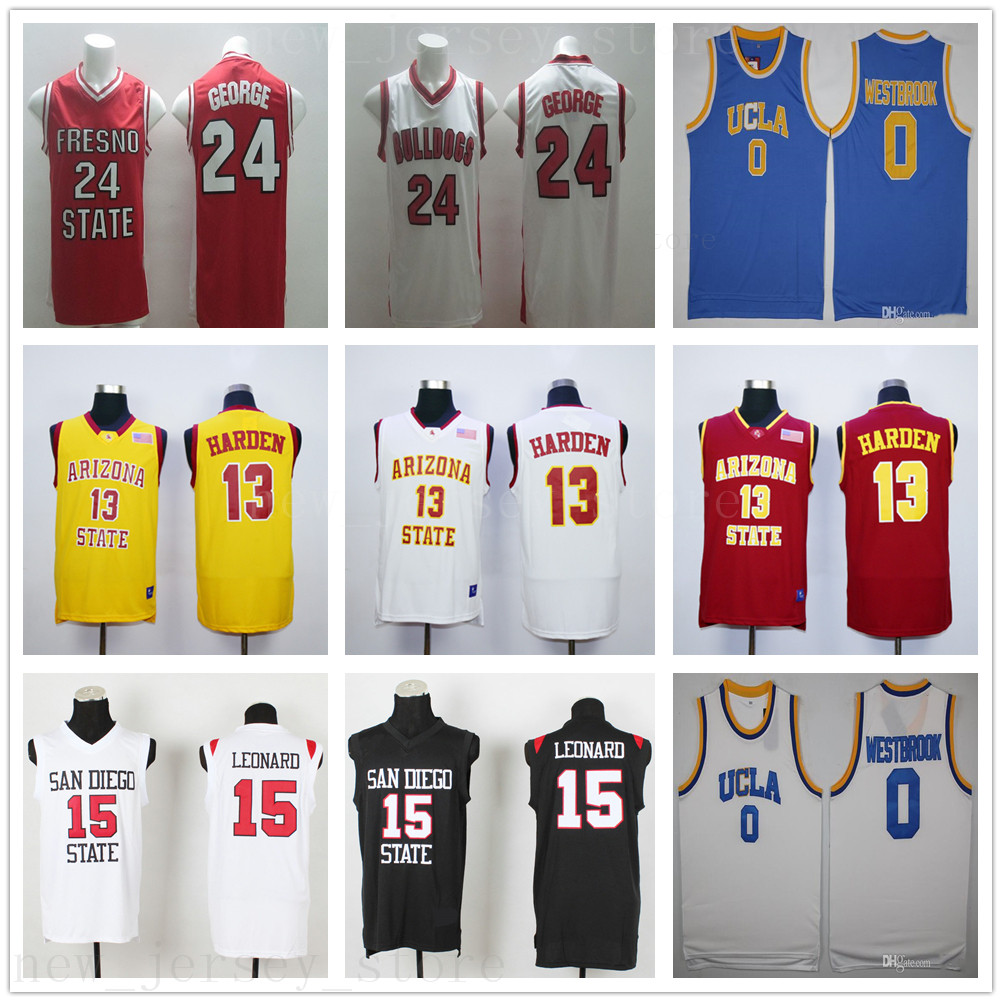 2019 New Russell 0 Westbrook Jersey NCAA James 13 Harden Basketball Jerseys Top Quality Stitched Kawhi 15 Leonard Paul 24 George, As the picture
2019 New Russell 0 Westbrook Jersey NCAA James 13 Harden Basketball Jerseys Top Quality Stitched Kawhi 15 Leonard Paul 24 George, As the picture