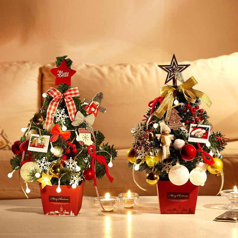 Hot Selling Newest 2019 Christmas Tree Set Tabletop Mini Christmas Tree Set Korean Gift Decorations Sent Colorful Lights 50cm
Hot Selling Newest 2019 Christmas Tree Set Tabletop Mini Christmas Tree Set Korean Gift Decorations Sent Colorful Lights 50cm
