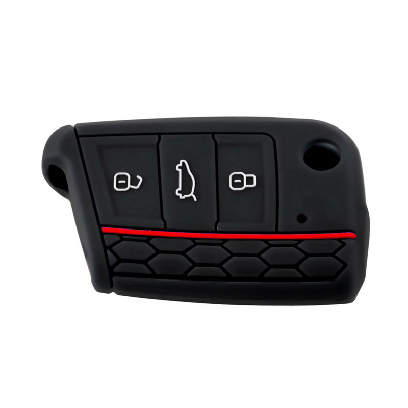 Universal Durable Silicone Car Key Cover Case Flip Key Cap For Volkswagen Golf 7 Nissan Xterra