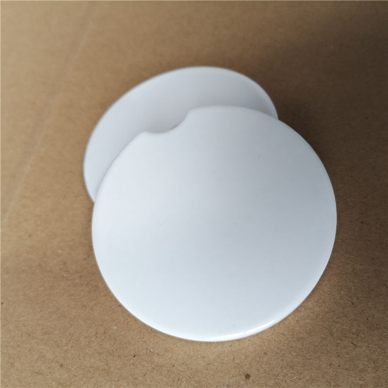 sublimation blank car ceramics coaster hot transfer printing coasters consumables real factory price wholesales
