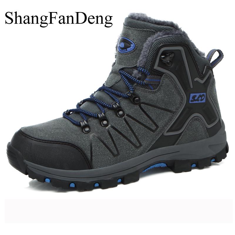 Winter Men Boots Fur Warm Snow Boots For Men Causal Shoes Men's Sneakers Ankle Waterproof Rubber Sole Botas Hombre, Black
Winter Men Boots Fur Warm Snow Boots For Men Causal Shoes Men's Sneakers Ankle Waterproof Rubber Sole Botas Hombre, Black