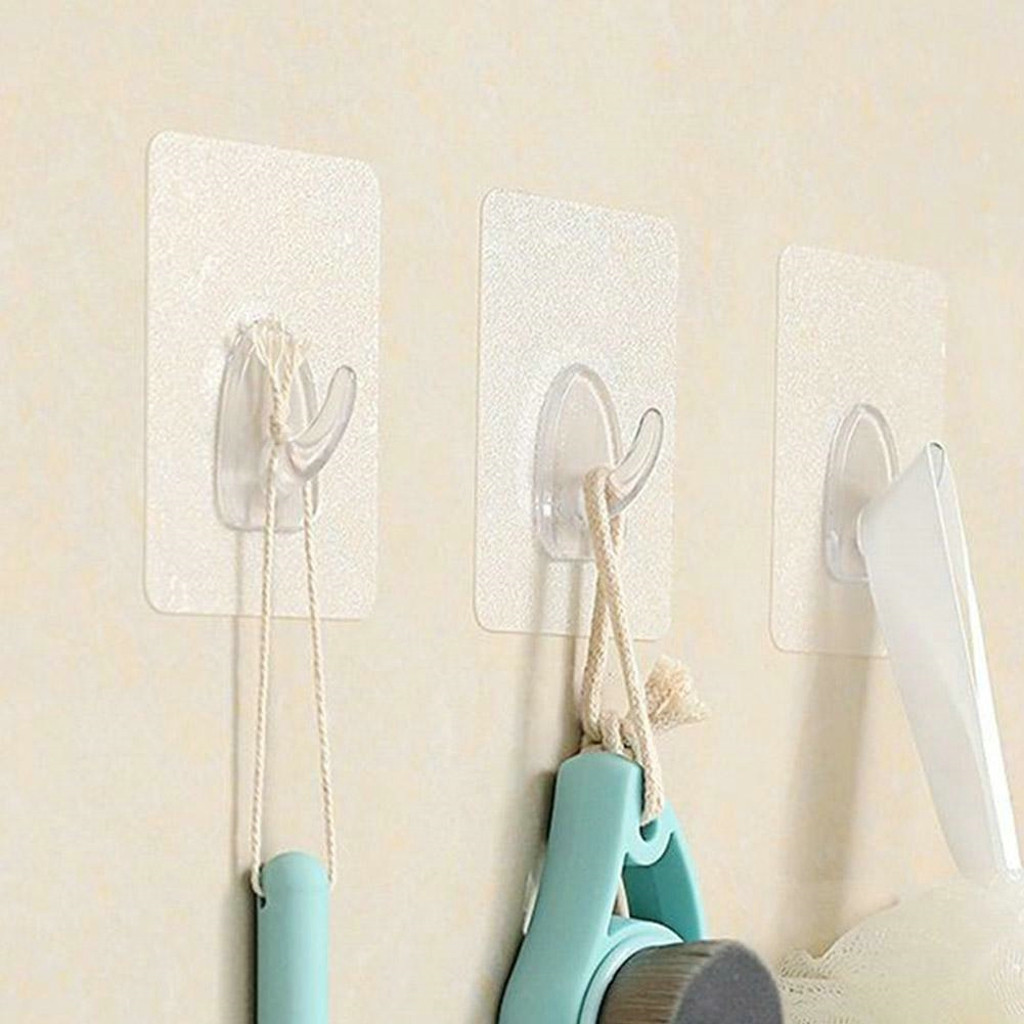 Anti-skid Hooks Reusable Transparent Traceless Wall Hanging Hooks Seamless Wall Hook Home Mandatory Storage 2-10pcs#T2
Anti-skid Hooks Reusable Transparent Traceless Wall Hanging Hooks Seamless Wall Hook Home Mandatory Storage 2-10pcs#T2