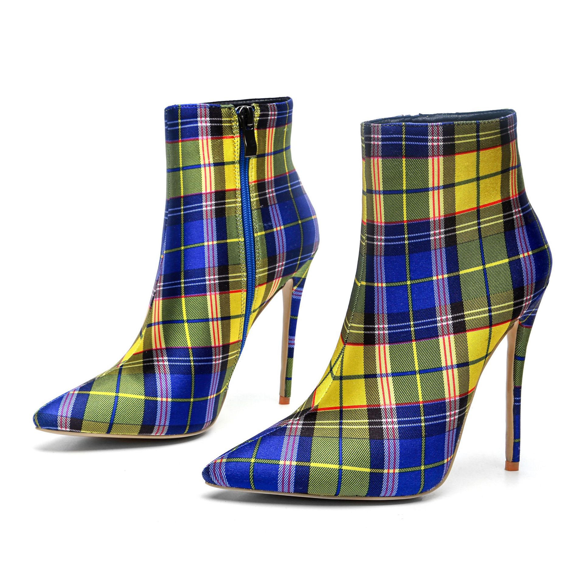 Women Fashion Ankle Martin Boots Pointed Toe 2019 Coloring Grid FemaleThin Heel Short Boots High Heels Sexy Night Out Club Winter Shoes, Blue
Women Fashion Ankle Martin Boots Pointed Toe 2019 Coloring Grid FemaleThin Heel Short Boots High Heels Sexy Night Out Club Winter Shoes, Blue