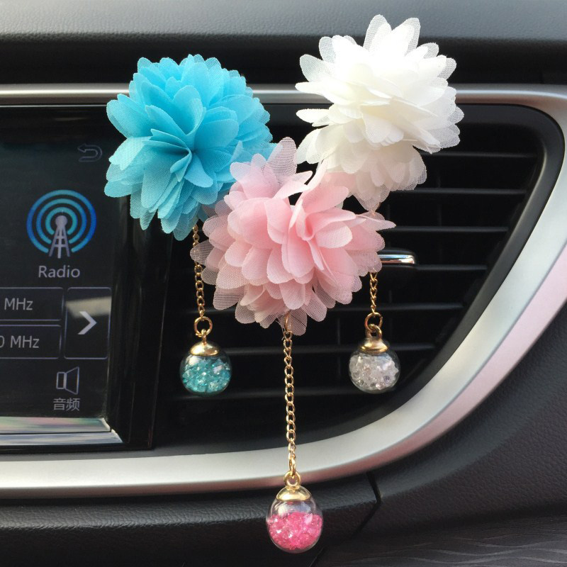Fabrics 3D Flower Auto Interior Decor Outlet Clip Car Perfume Air Conditioner Car Styling For Lady Air Freshener In The
Fabrics 3D Flower Auto Interior Decor Outlet Clip Car Perfume Air Conditioner Car Styling For Lady Air Freshener In The