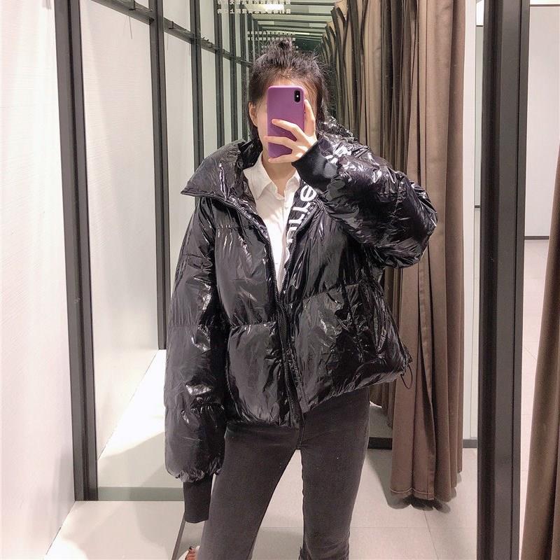 Winter Turtleneck Puffer Jacket Women Red Solid Bubble Coat Vintage Warm Parka, Black
Winter Turtleneck Puffer Jacket Women Red Solid Bubble Coat Vintage Warm Parka, Black