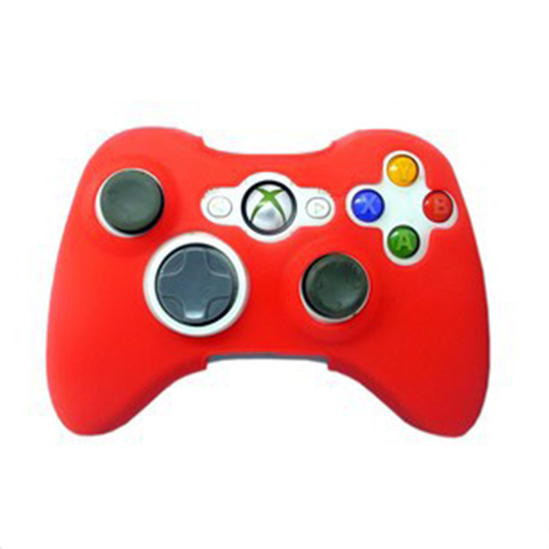 Silicone Case Cover For Xbox 360 Gamepad Soft Rubber Silicone Cover For Xbox360 Controller Accessories Gel Protective Case skin