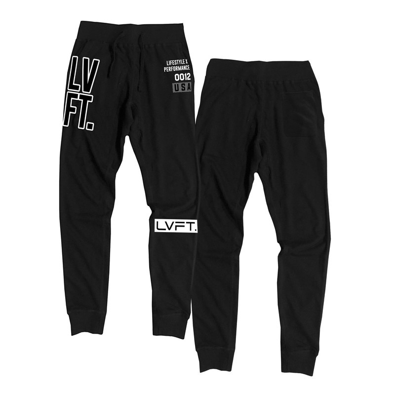 Men's Pants Fashion Mens Joggers Elastic Waist Loose Cotton Sweatpants With 3 Styles Male Casual Long Trousers Asian Size M-3XL