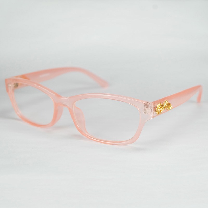 2021New Small Size Women Beautiful Optical Glasses Frame Special Baroque Style Dimensional Golden Rose Carving Decoration