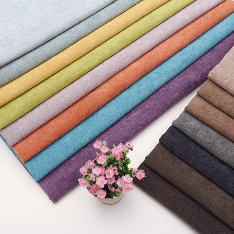 Wide 59" Dense Velveteen Cut Velvet Upholstery Sofa Fabric For Cushion Cover Pillow Tablecloth Soft Hard Cover Material