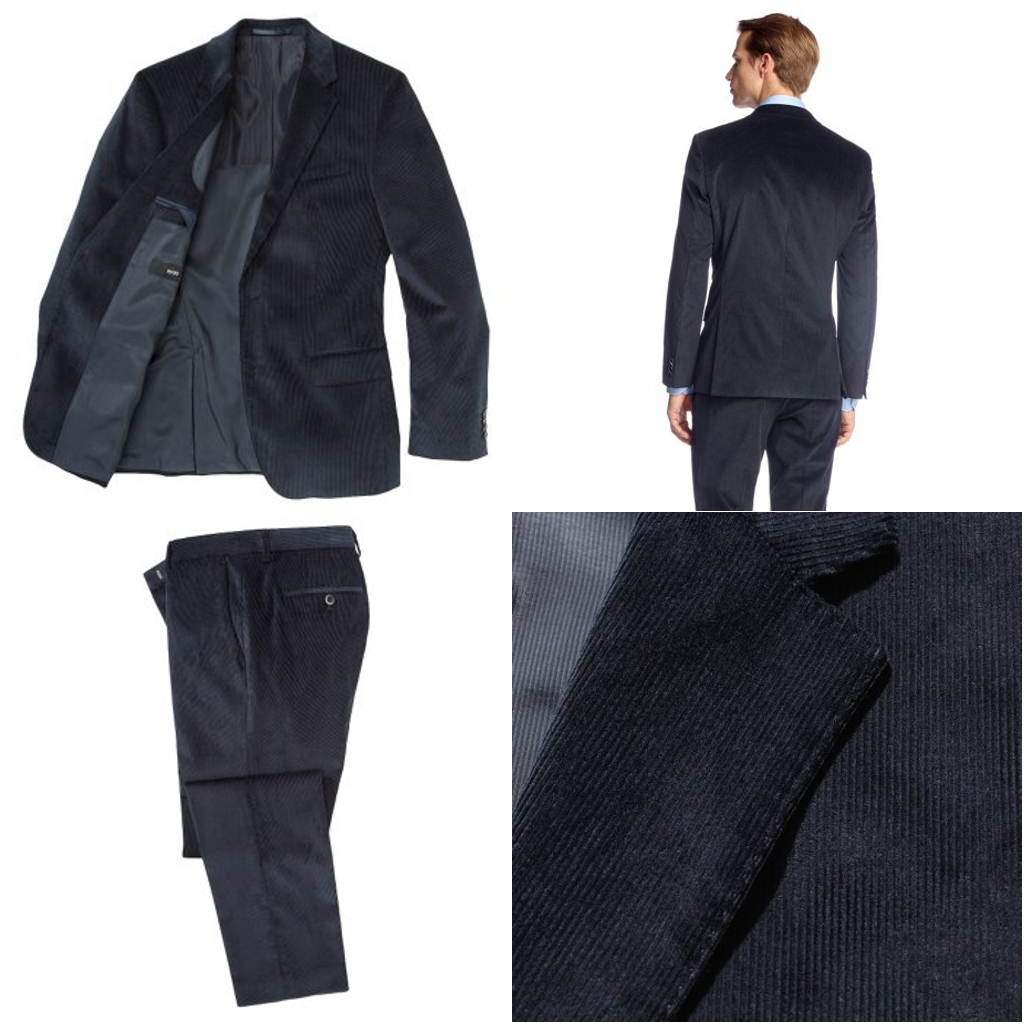 Fashion Young Groom Wedding Tuxedos Men Groom Suits Notched Lapel Slim Fit Two Button Prom Party Blazer Jacket (Jacket+Pants)
