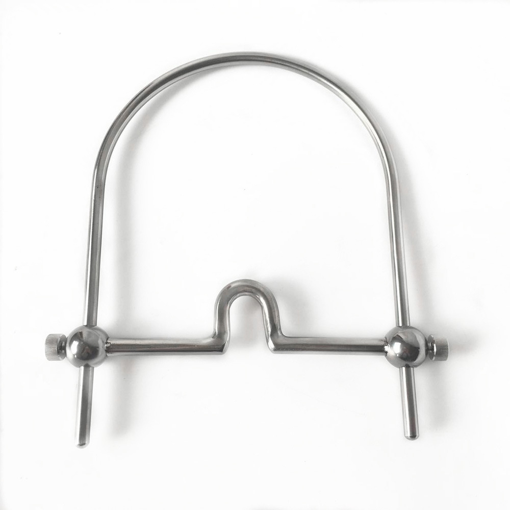 Gag en acier métallique autour du cou, dispositif d'équipement de Bondage, boule Gags, anneau de collier, bouche ouverte, harnais de tête BDSM