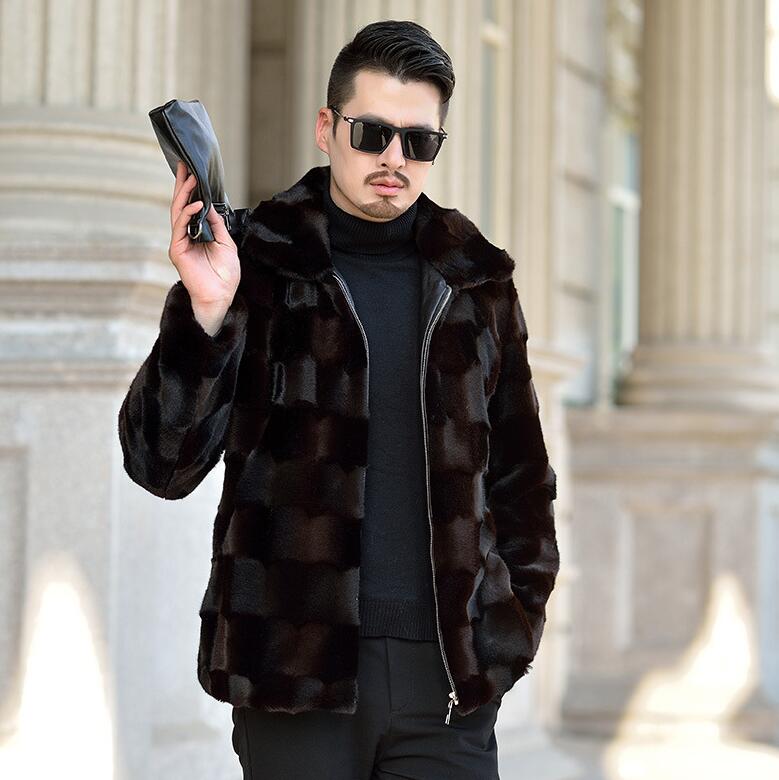 Lapel Autumn faux mink leather jacket mens winter thicken warm fur leather coat men slim jackets jaqueta de couro black 964
Lapel Autumn faux mink leather jacket mens winter thicken warm fur leather coat men slim jackets jaqueta de couro black 964