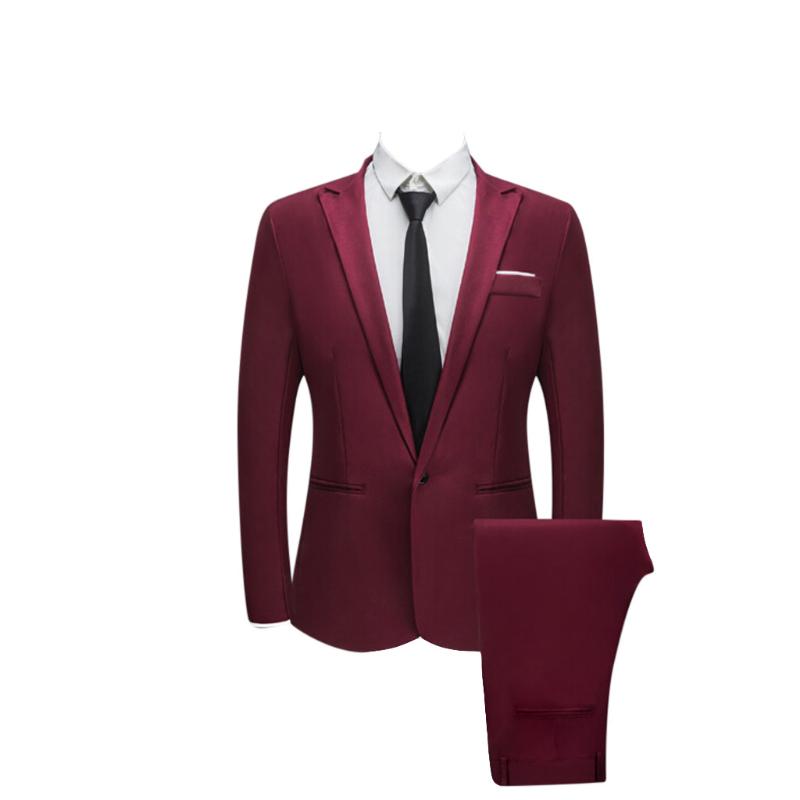 Suit Men Slim Fit Blazer Suit 2pc Set Male Wedding Party Blazers Man Formal Business Work Wear Suits Costume Groom Regular, Black
Suit Men Slim Fit Blazer Suit 2pc Set Male Wedding Party Blazers Man Formal Business Work Wear Suits Costume Groom Regular, Black
