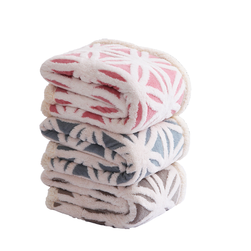Coral Fleece Sherpa Blanket Sofa Plaid Pink Blue Color Mink Throw Portable Spring Travel Blanket Single Size Soft Fur Blankets
Coral Fleece Sherpa Blanket Sofa Plaid Pink Blue Color Mink Throw Portable Spring Travel Blanket Single Size Soft Fur Blankets