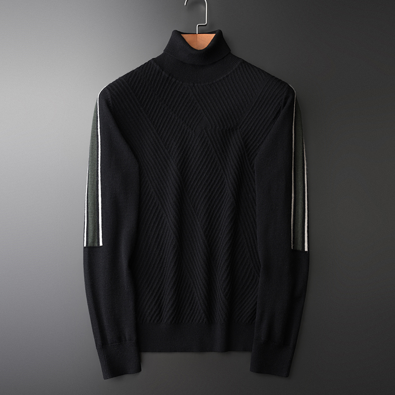 Black Sweater Men Luxury Jacquard Turtleneck Wool Mens Sweaters Winter Slim Fit Thick Sweaters Man Plus Size 4xl, Black hdm19129-1
Black Sweater Men Luxury Jacquard Turtleneck Wool Mens Sweaters Winter Slim Fit Thick Sweaters Man Plus Size 4xl, Black hdm19129-1