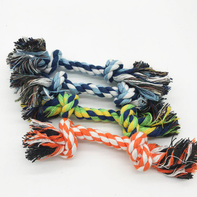 Dog Chew Rope Bone Pet Supplies Puppy Cotton Durable Braided Funny Tool Double Knot Toy Pets Chews Knot Play
Dog Chew Rope Bone Pet Supplies Puppy Cotton Durable Braided Funny Tool Double Knot Toy Pets Chews Knot Play
