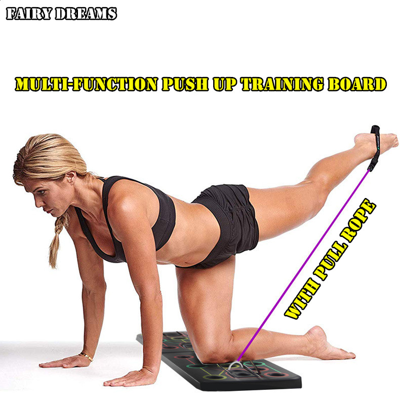 Gym Home Fitness Equipment Multi-Function Foldable Push Up Training Board With Pull Rope Full Body Work Out
Gym Home Fitness Equipment Multi-Function Foldable Push Up Training Board With Pull Rope Full Body Work Out