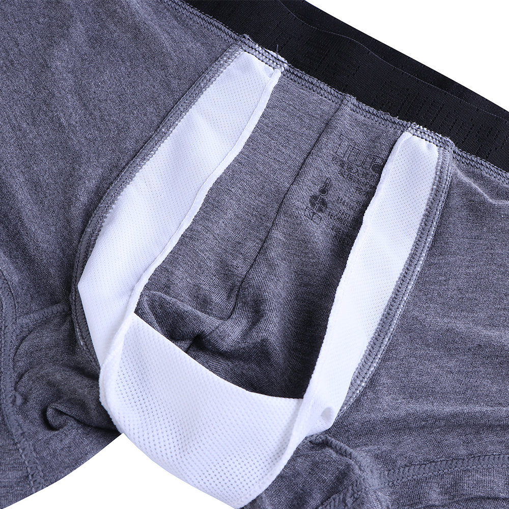 5 Colors JOCKMAIL Men's Modal soft Men's Underwear boxershort Scrotum Care Capsule Function Youth Health Seoul convex separation Boxer