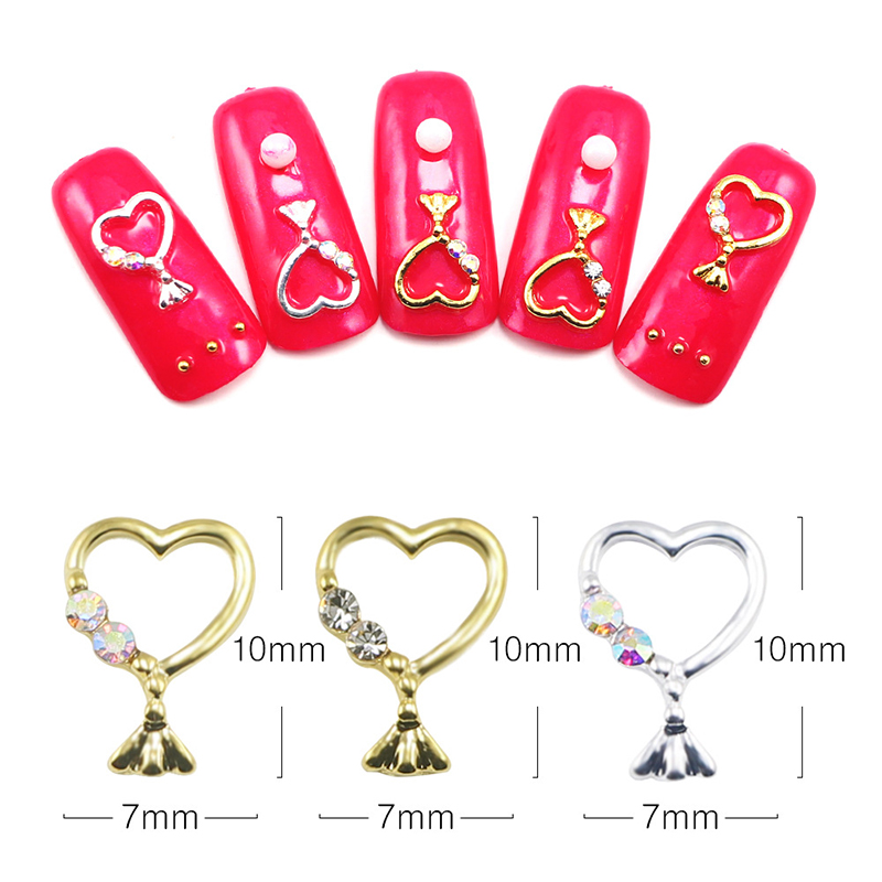 Alloy Zircon Nail Art Decoration Zircon Rhinestone Tassel Heart Wing Nail Jewelry High Long Decorations Accessories
Alloy Zircon Nail Art Decoration Zircon Rhinestone Tassel Heart Wing Nail Jewelry High Long Decorations Accessories