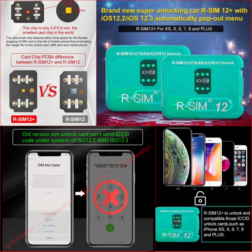 RSIM12+ Perfect Unlock For ISO 12.3 R-sim 12+ Original SIM Card ICCID Unlock For Iphone XS X 8 7 VS R-SIM 14
RSIM12+ Perfect Unlock For ISO 12.3 R-sim 12+ Original SIM Card ICCID Unlock For Iphone XS X 8 7 VS R-SIM 14