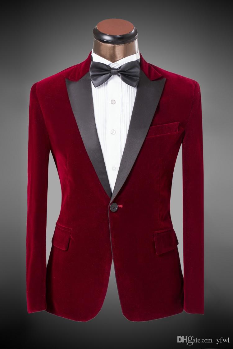 Classic Velveteen tuxedos groom wedding men suits mens wedding suits tuxedo costumes de smoking pour hommes men(Jacket+Pants+Tie) 268, Same as image
Classic Velveteen tuxedos groom wedding men suits mens wedding suits tuxedo costumes de smoking pour hommes men(Jacket+Pants+Tie) 268, Same as image
