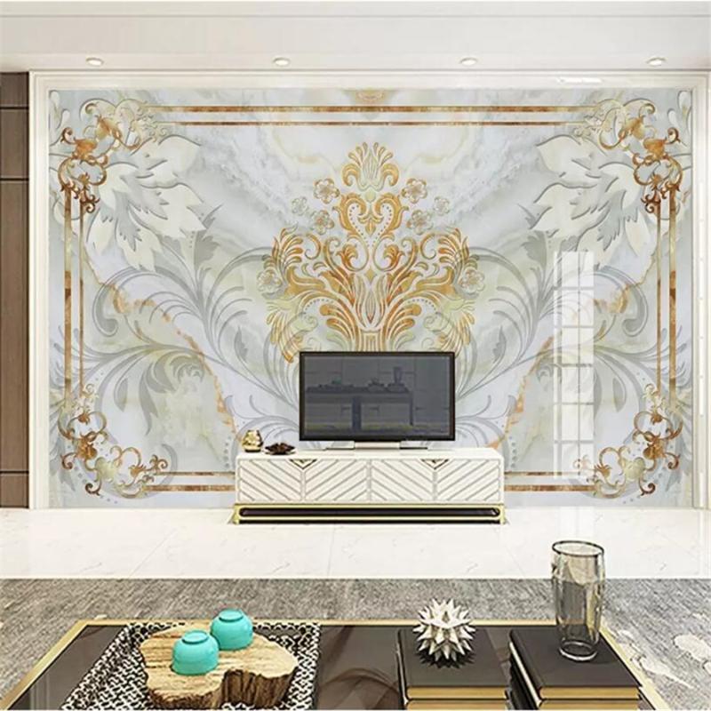 Custom Wallpaper 3d Photo Mural European Style Mosaic Marble living room Background Wallpaper papel de parede 3d mural, As pic
Custom Wallpaper 3d Photo Mural European Style Mosaic Marble living room Background Wallpaper papel de parede 3d mural, As pic