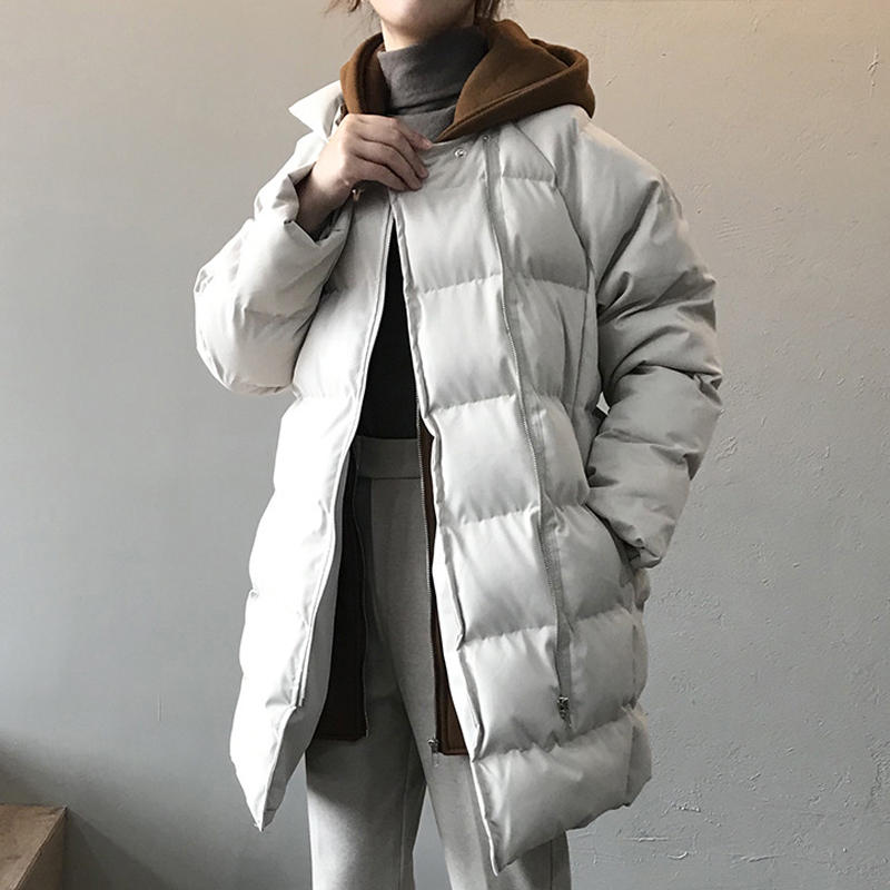 Fashion Down Cotton Coat Female Loose Hooded Warm Winter Jacket Women Clothing Parka Thicken Oversize Winter Coat Padded Q2136, Beige parkas
Fashion Down Cotton Coat Female Loose Hooded Warm Winter Jacket Women Clothing Parka Thicken Oversize Winter Coat Padded Q2136, Beige parkas