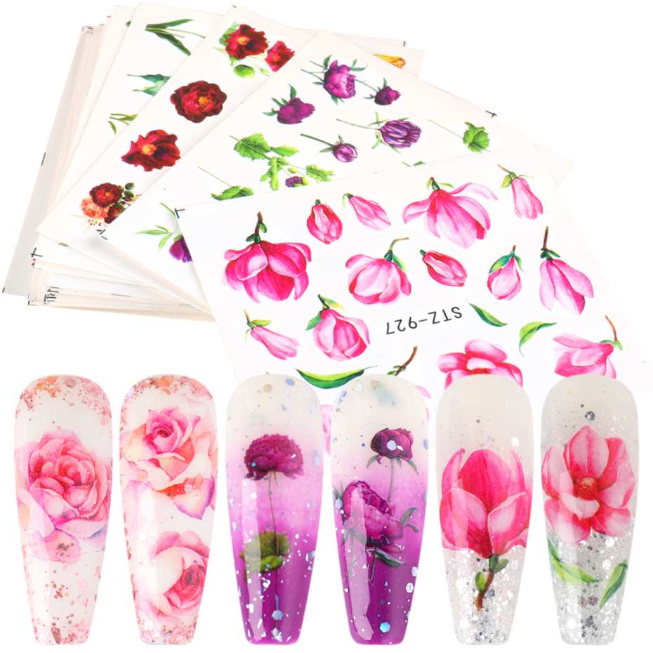24pcs/lots Full Wraps Stickers for Nail Design Flower Water Sticker Bloom Floral Plant Slider Manicure Decoration Tips LASTZ922-957, Multi
24pcs/lots Full Wraps Stickers for Nail Design Flower Water Sticker Bloom Floral Plant Slider Manicure Decoration Tips LASTZ922-957, Multi