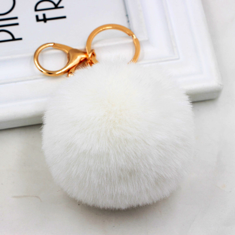 8CM Pompoms Keychain Trinkets Gold Lobster Fur Ball Key Chain Fluffy Rabbit Key Link Cute KeyChains for Women Bag Cars Keyrings 18 Colors
8CM Pompoms Keychain Trinkets Gold Lobster Fur Ball Key Chain Fluffy Rabbit Key Link Cute KeyChains for Women Bag Cars Keyrings 18 Colors