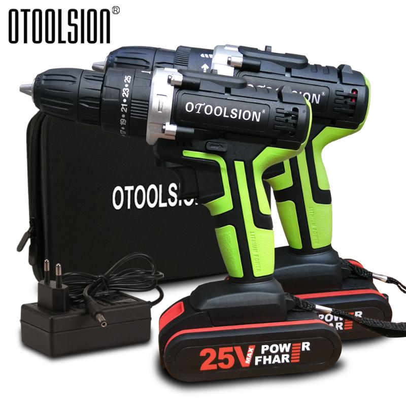 25V Dual Speed Cordless Drill Screwdriver 1500Mah Rechargeable Lithium Battery Multi-function Mini Hand Drill Power Tools DIY
25V Dual Speed Cordless Drill Screwdriver 1500Mah Rechargeable Lithium Battery Multi-function Mini Hand Drill Power Tools DIY